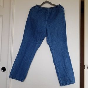 Pull on Pants - blue jean style